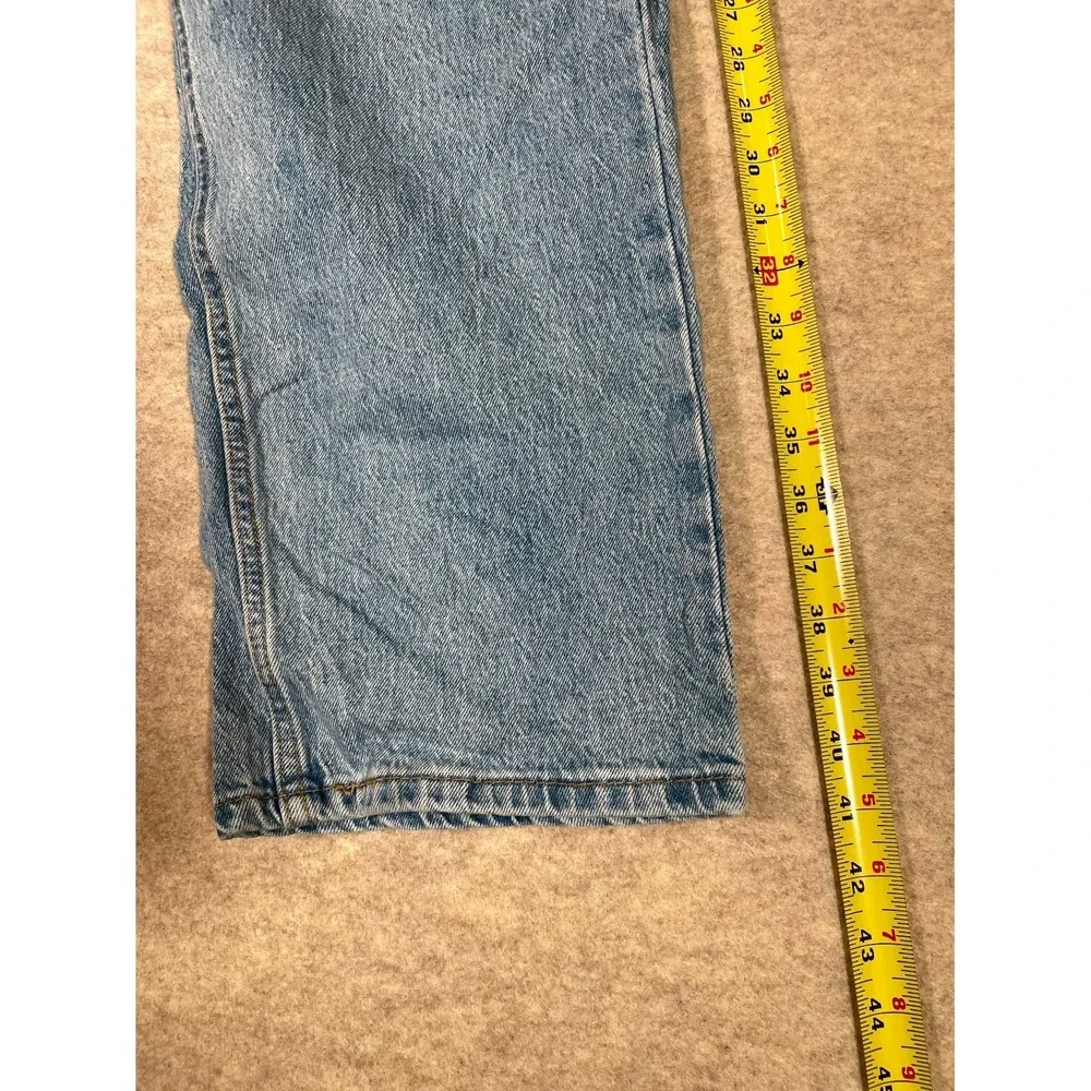 Levi's 505 Regular Jeans Mens‎ 40x30 Blue Denim Cotton Straight Leg Casual Wear